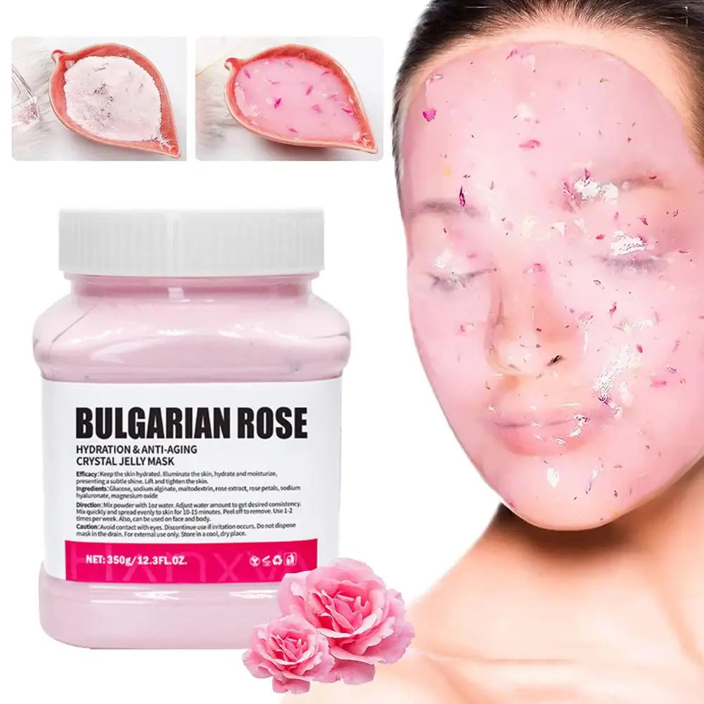 Rose Jelly Facial Mask – Hydrating & Nourishing Hydro Mask