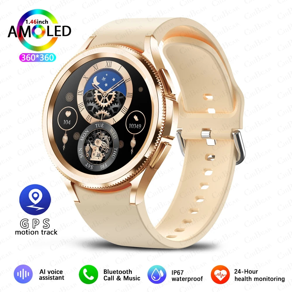 Watch 6 Classic Smartwatch – Bluetooth, GPS & Heart Rate Monitor