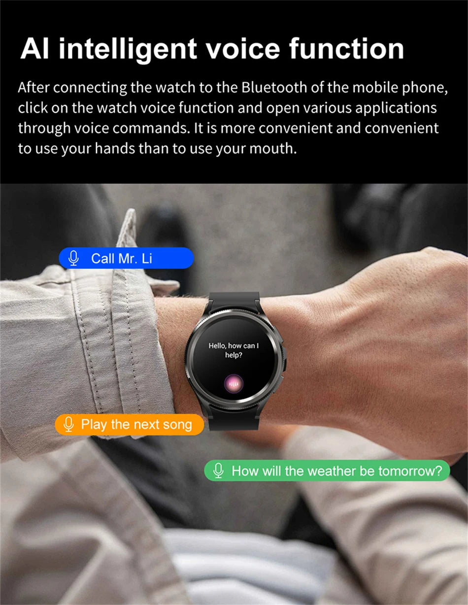 Watch 6 Classic Smartwatch – Bluetooth, GPS & Heart Rate Monitor