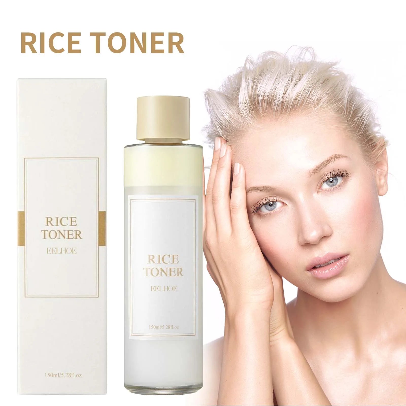 150ml Rice Facial Toner – Moisturizing & Brightening