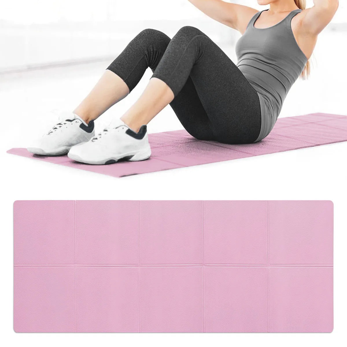 4mm EVA Yoga Mat – Anti-Slip Fitness & Exercise Mat