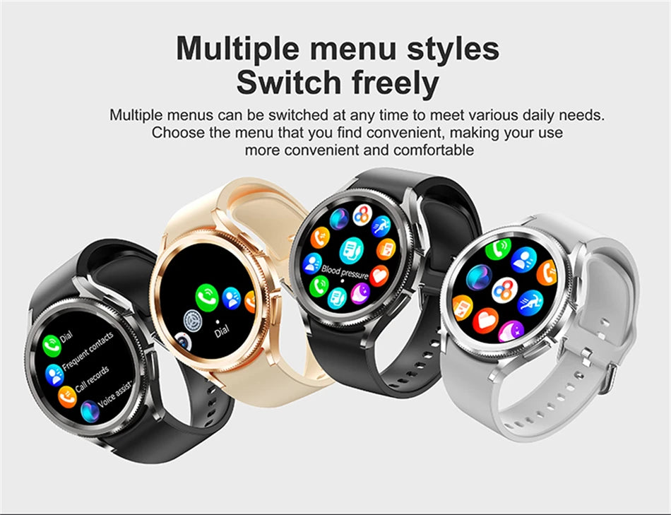Watch 6 Classic Smartwatch – Bluetooth, GPS & Heart Rate Monitor