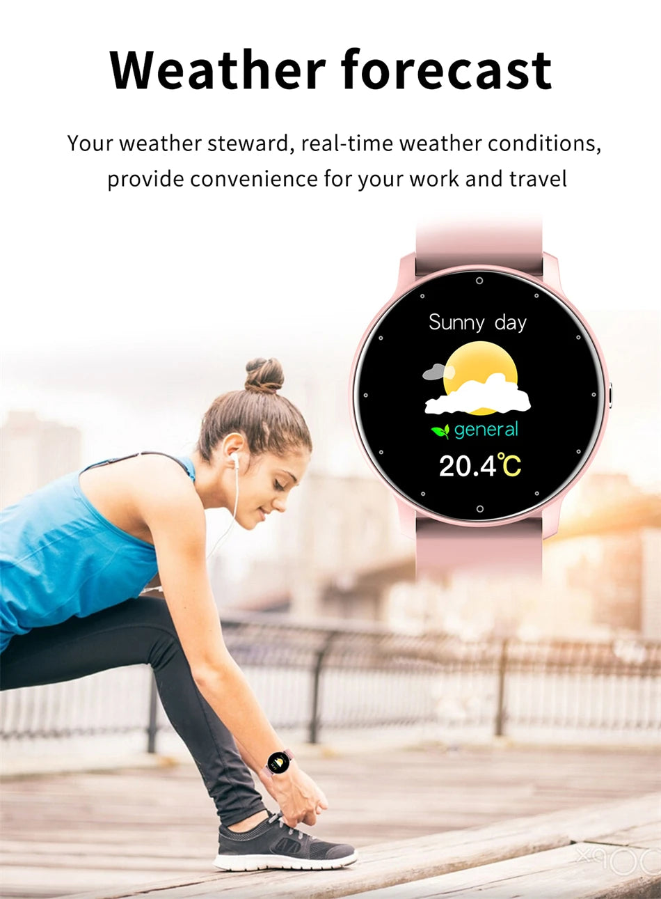 ZL02 Smart Watch – Full Touch Screen & Bluetooth 5.2