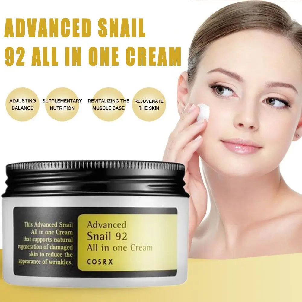 Snail Essence Collagen Face Cream – Moisturizing & Firming
