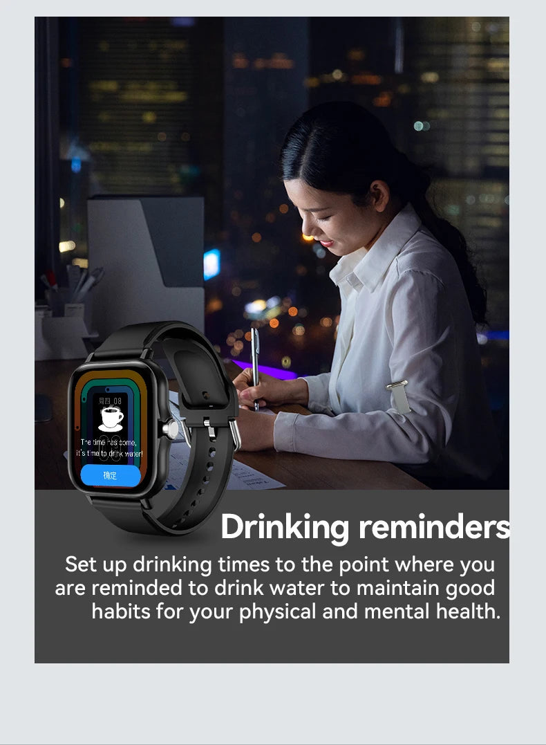 2025 Smart Watch – Full Touch Sports & Bluetooth Call