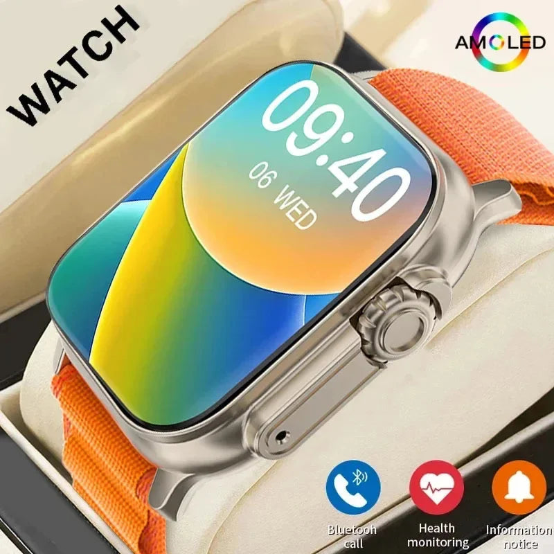 Bluetooth Talk Smartwatch – Heart Rate & Message Alerts
