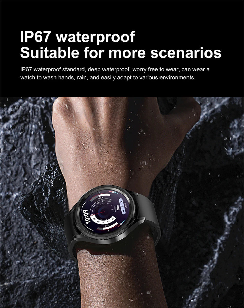 Watch 6 Classic Smartwatch – Bluetooth, GPS & Heart Rate Monitor