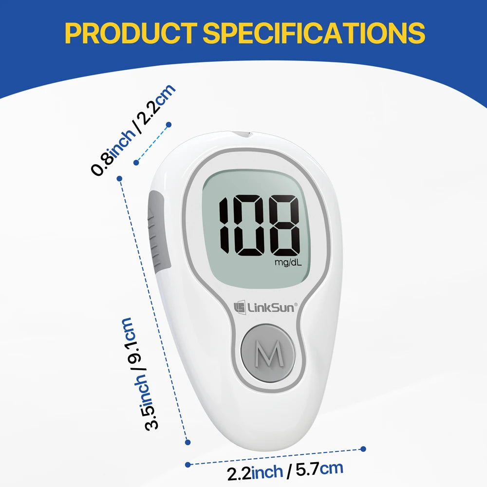 G-425-3 Blood Glucose Meter – Complete Diabetes Test Kit