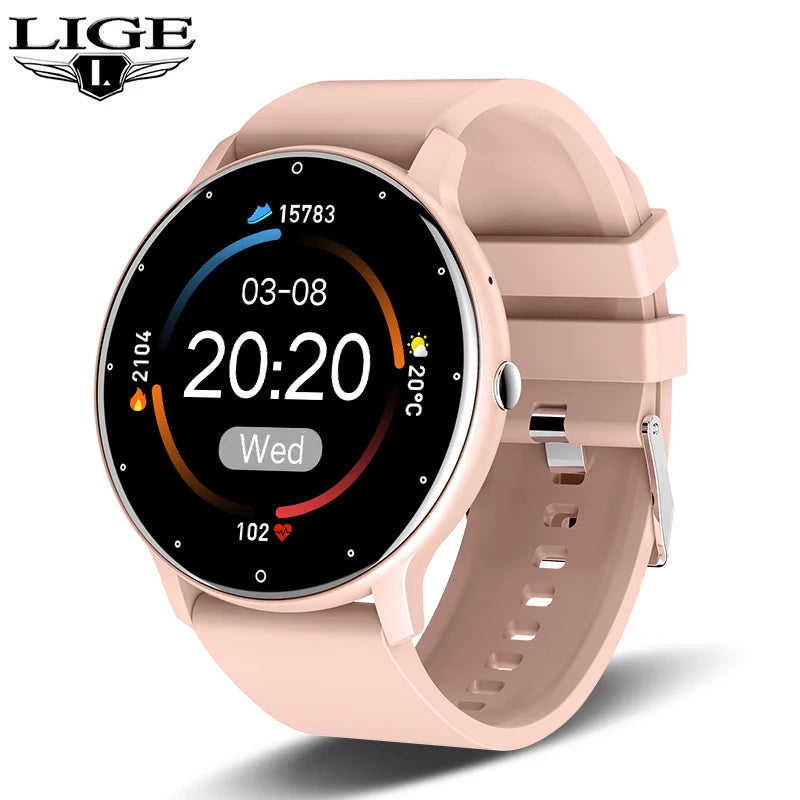 ZL02 Smart Watch – Full Touch Screen & Bluetooth 5.2