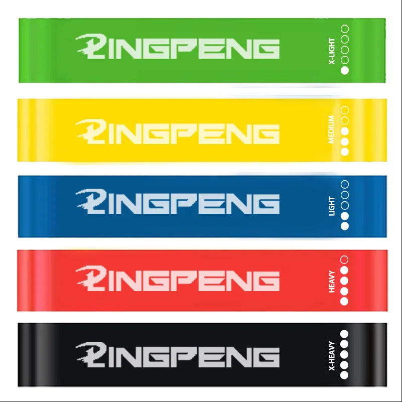 Resistance Bands Set – Yoga & Fitness Elastic Loop Bands