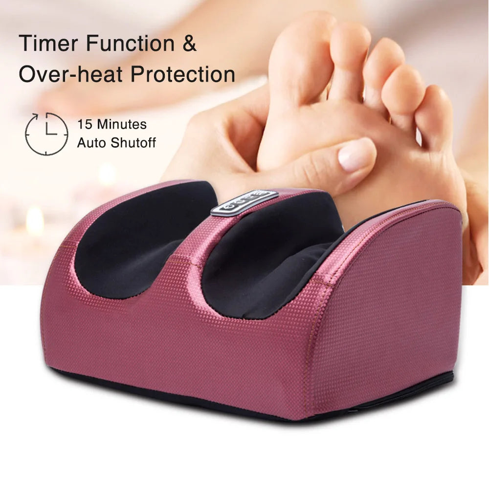 Electric Foot Massager – Shiatsu Hot Compression & Relaxation