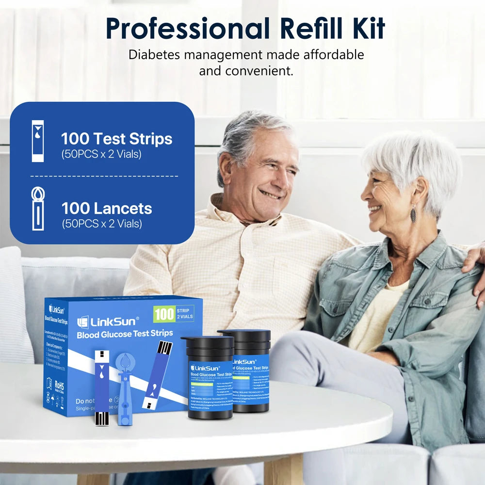 G-425-3 Blood Glucose Meter – Complete Diabetes Test Kit