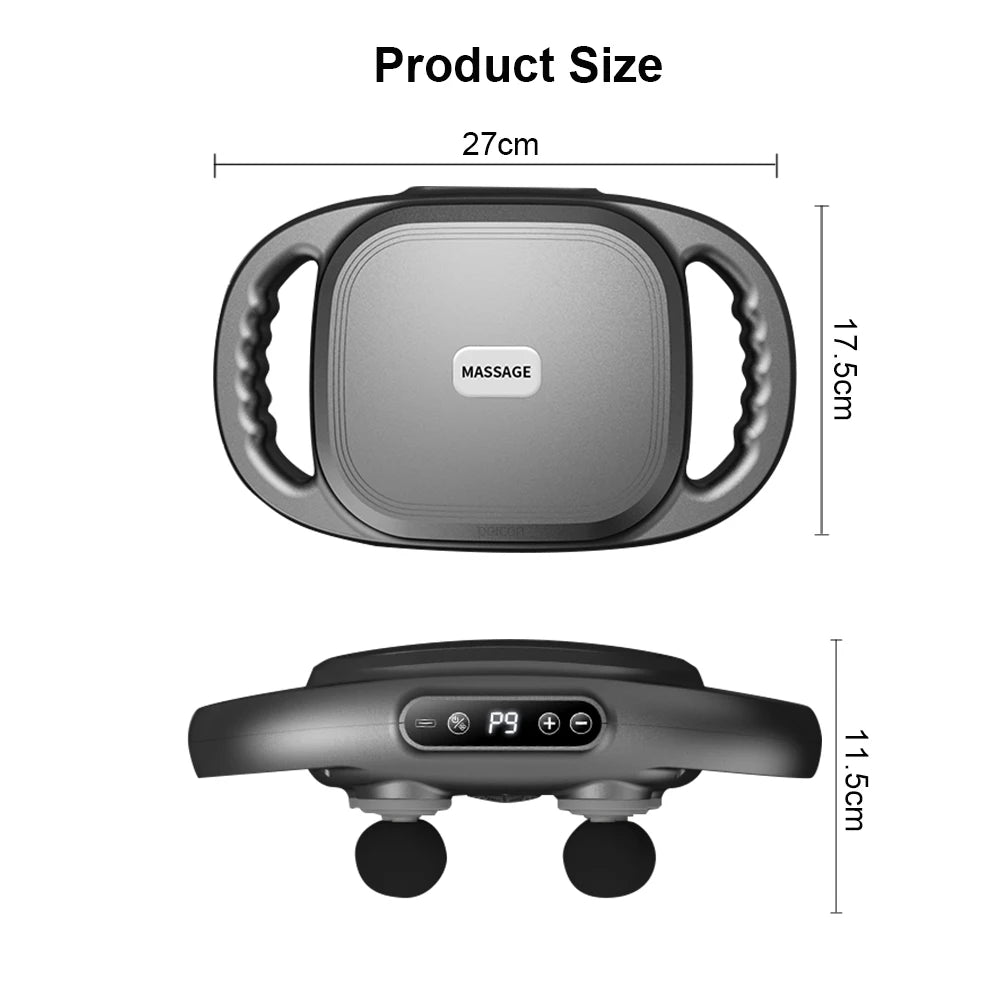 Fascia Gun Muscle Massager – Six-Head Professional Massage