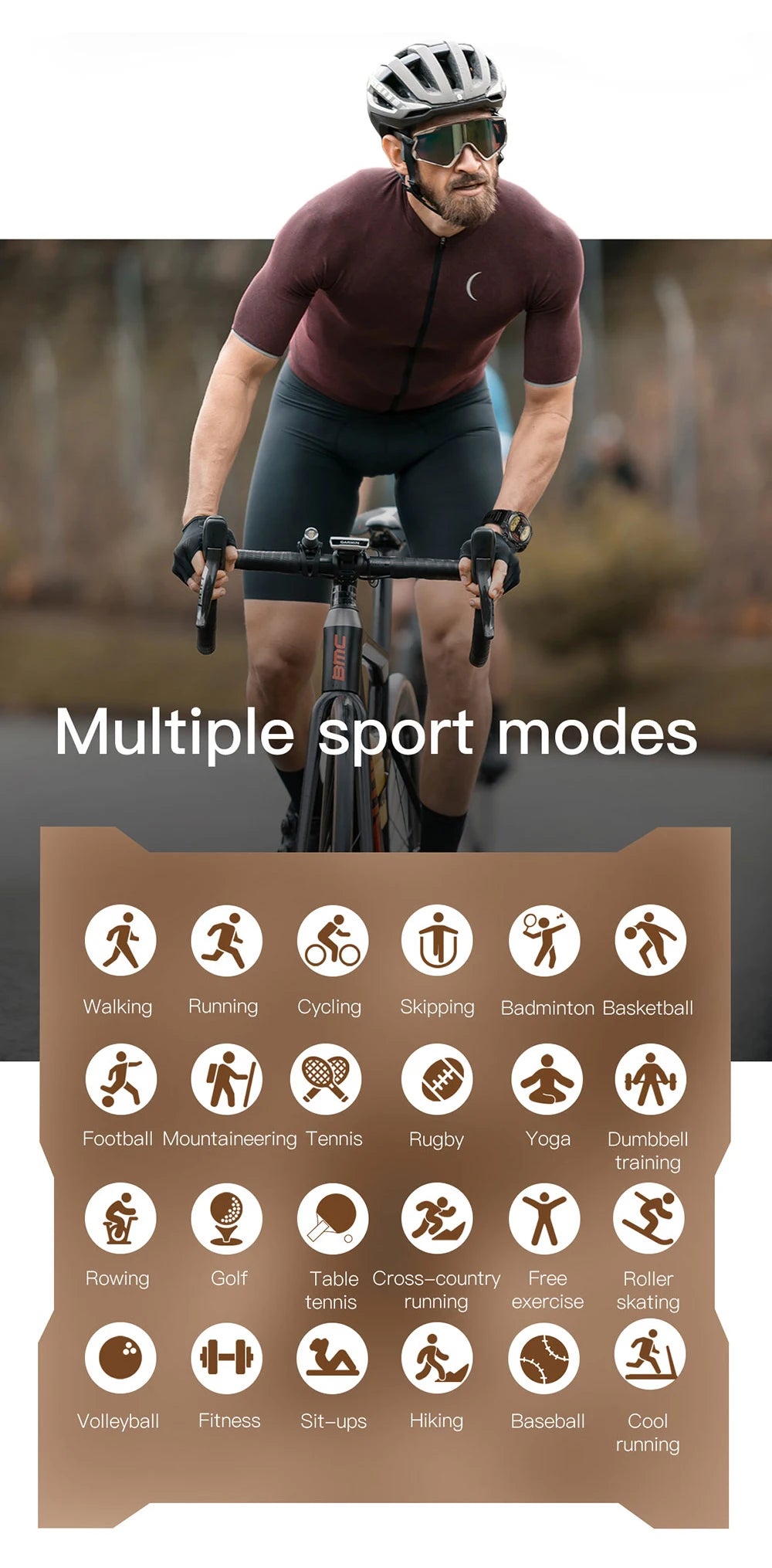 1.39" HD Bluetooth Smart Watch – Fitness & Heart Monitor