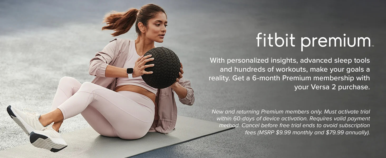 Fitbit Versa 2 Smartwatch – Health, Fitness & Alexa