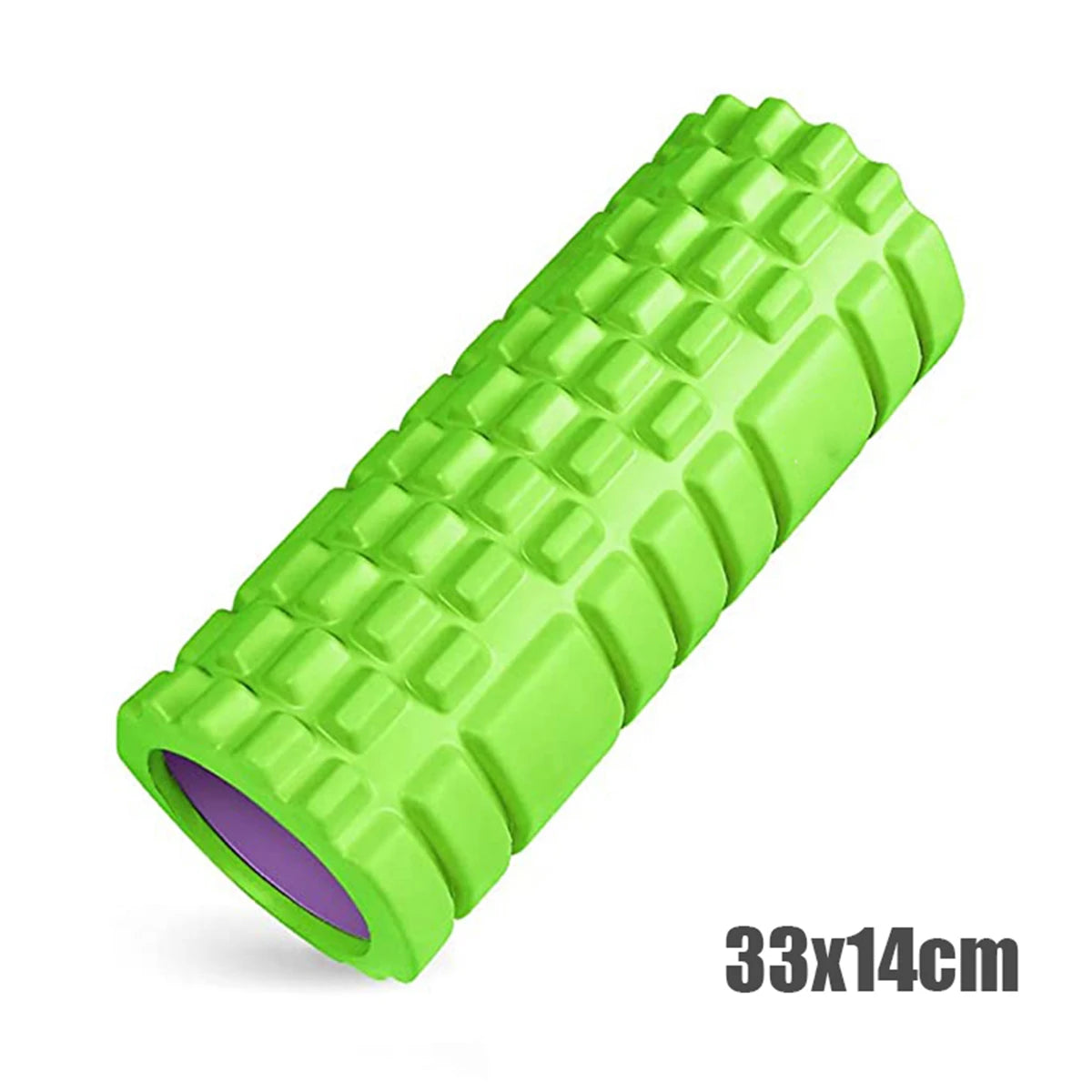 33cm Yoga Foam Roller – Muscle & Back Massage Grid