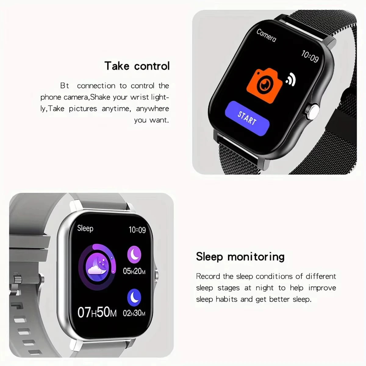 2025 Smart Watch – Full Touch Sports & Bluetooth Call