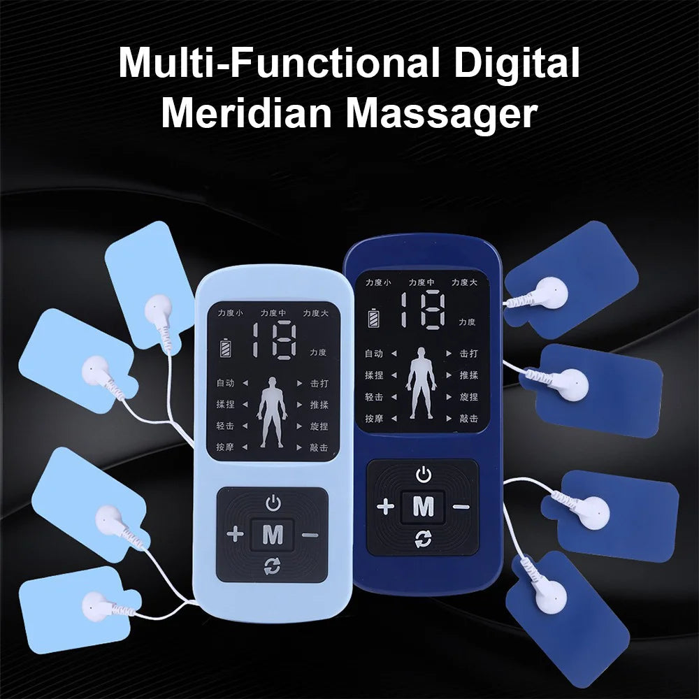 EMS Eletric Muscle Stimulation Electric Physiotherapy Tens Unit Machines Pulse Impulse Mini Full Body Massager Slimming Machine