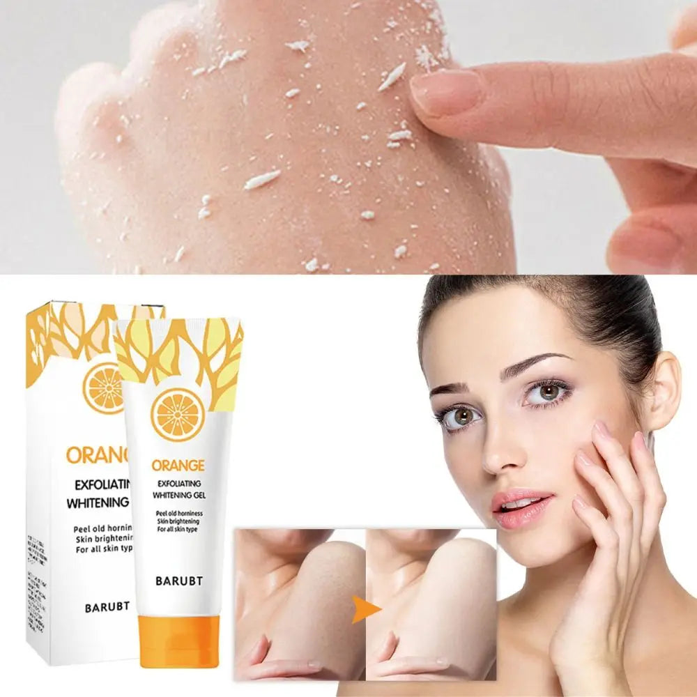 Dead Spot Remover Orange Exfoliating Gel Gentle Repair Brighten Peeling Scrub Cream Hydrating Moisturizer Scrub Whiten Body Care