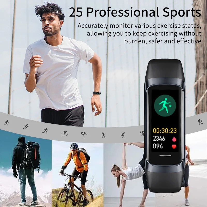 AMOLED Smart Watch – Waterproof Fitness Tracker for Women