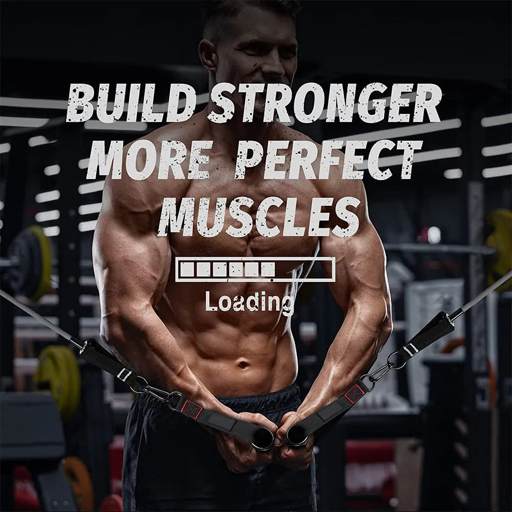 Triceps & Face Pull Rope – Push/Pull Gym Accessory