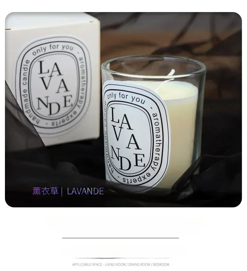 Romantic Transparent Scented Candle – Wedding & Gift Jar