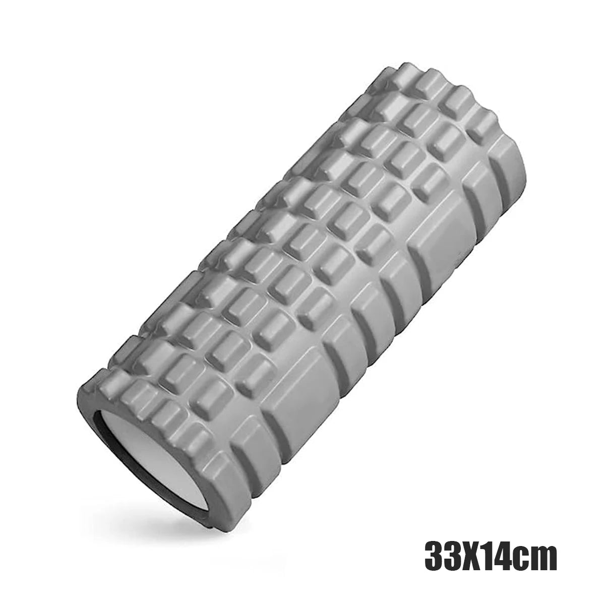 33cm Yoga Foam Roller – Muscle & Back Massage Grid