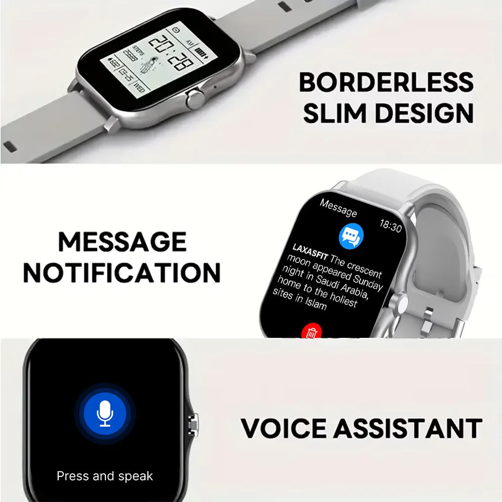 2025 Smart Watch – Full Touch Sports & Bluetooth Call
