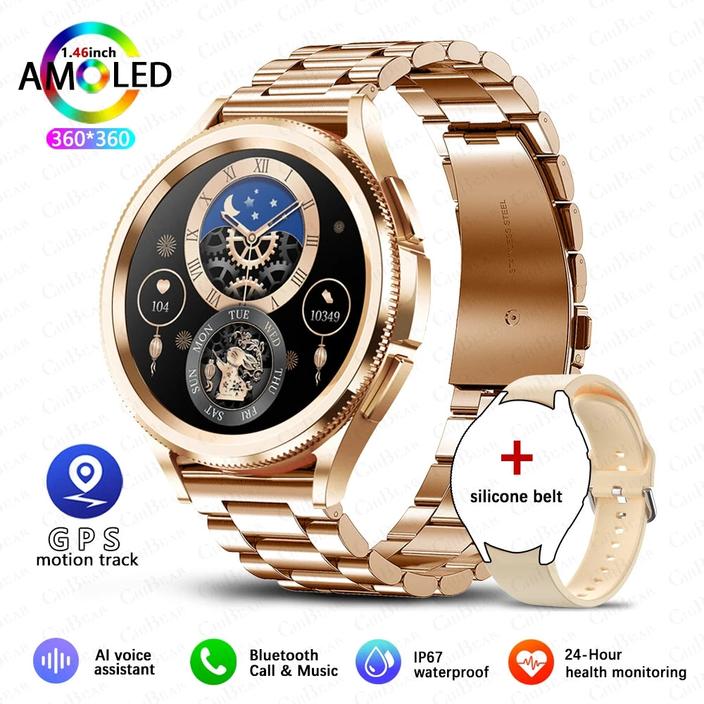 Watch 6 Classic Smartwatch – Bluetooth, GPS & Heart Rate Monitor