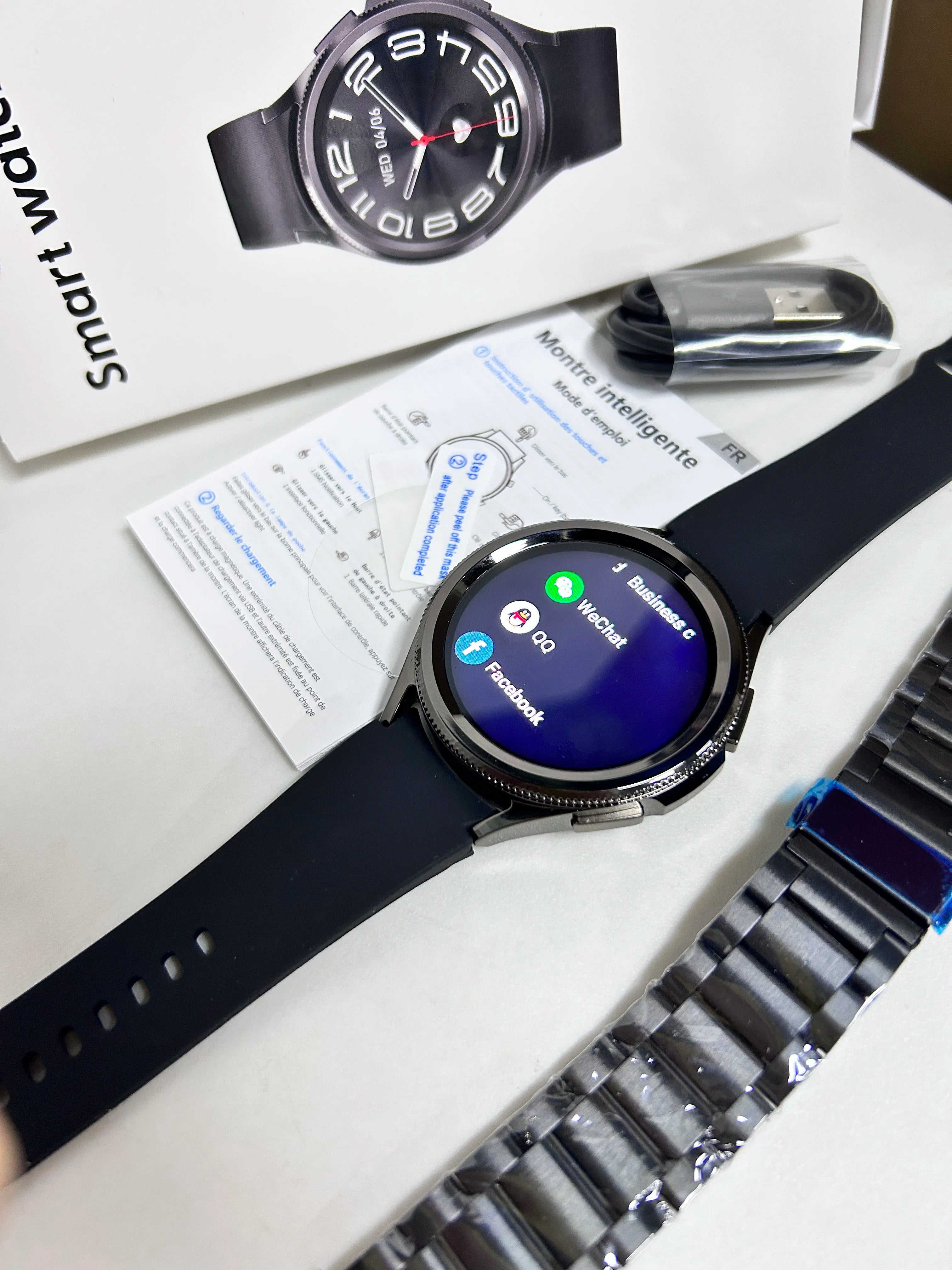 Watch 6 Classic Smartwatch – Bluetooth, GPS & Heart Rate Monitor