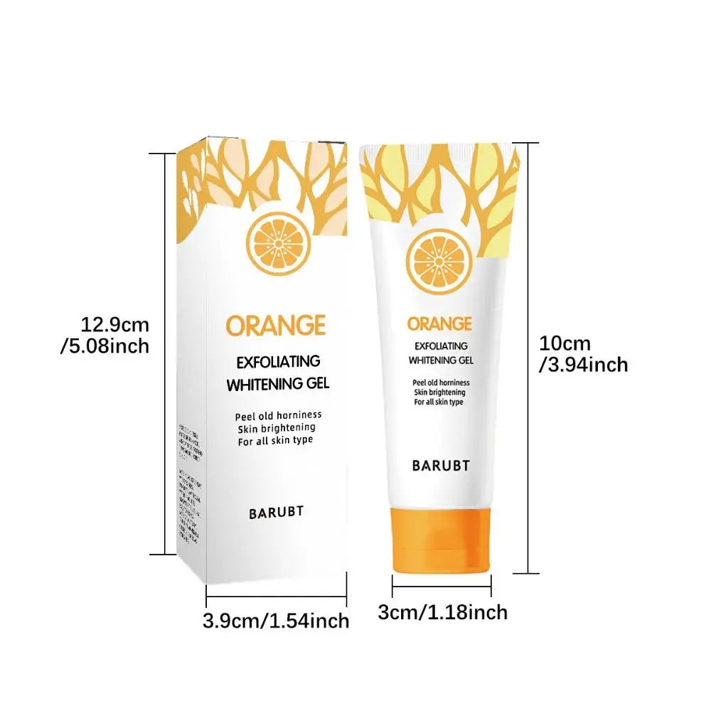 Dead Spot Remover Orange Exfoliating Gel Gentle Repair Brighten Peeling Scrub Cream Hydrating Moisturizer Scrub Whiten Body Care