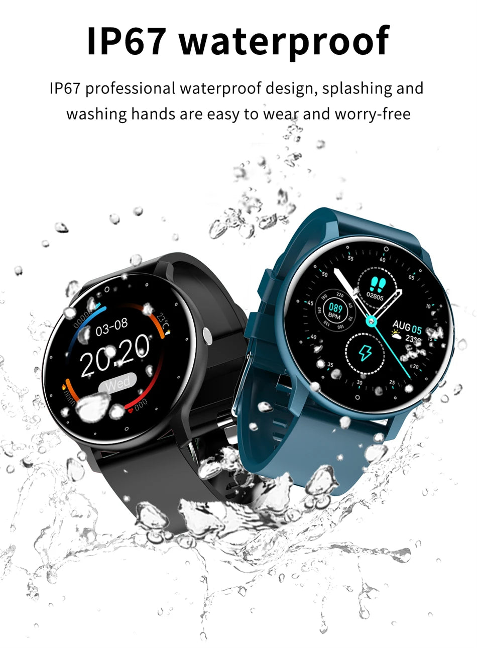 ZL02 Smart Watch – Full Touch Screen & Bluetooth 5.2