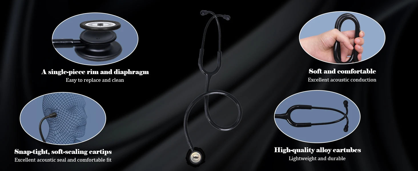 Double-Sided Cardiology Stethoscope – Professional Medical Use