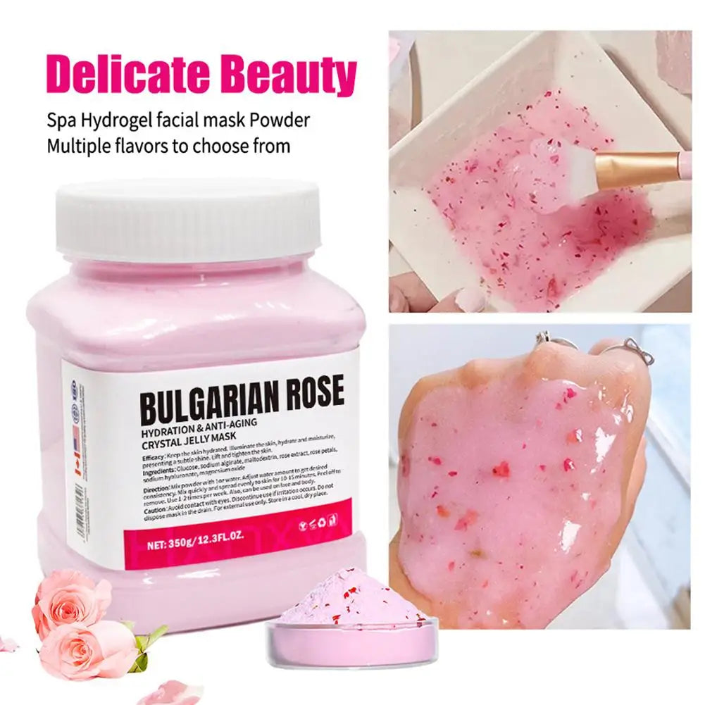 Rose Jelly Facial Mask – Hydrating & Nourishing Hydro Mask