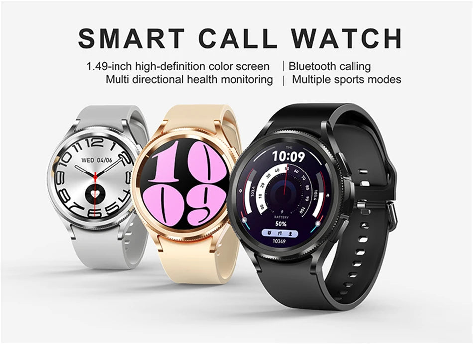 Watch 6 Classic Smartwatch – Bluetooth, GPS & Heart Rate Monitor