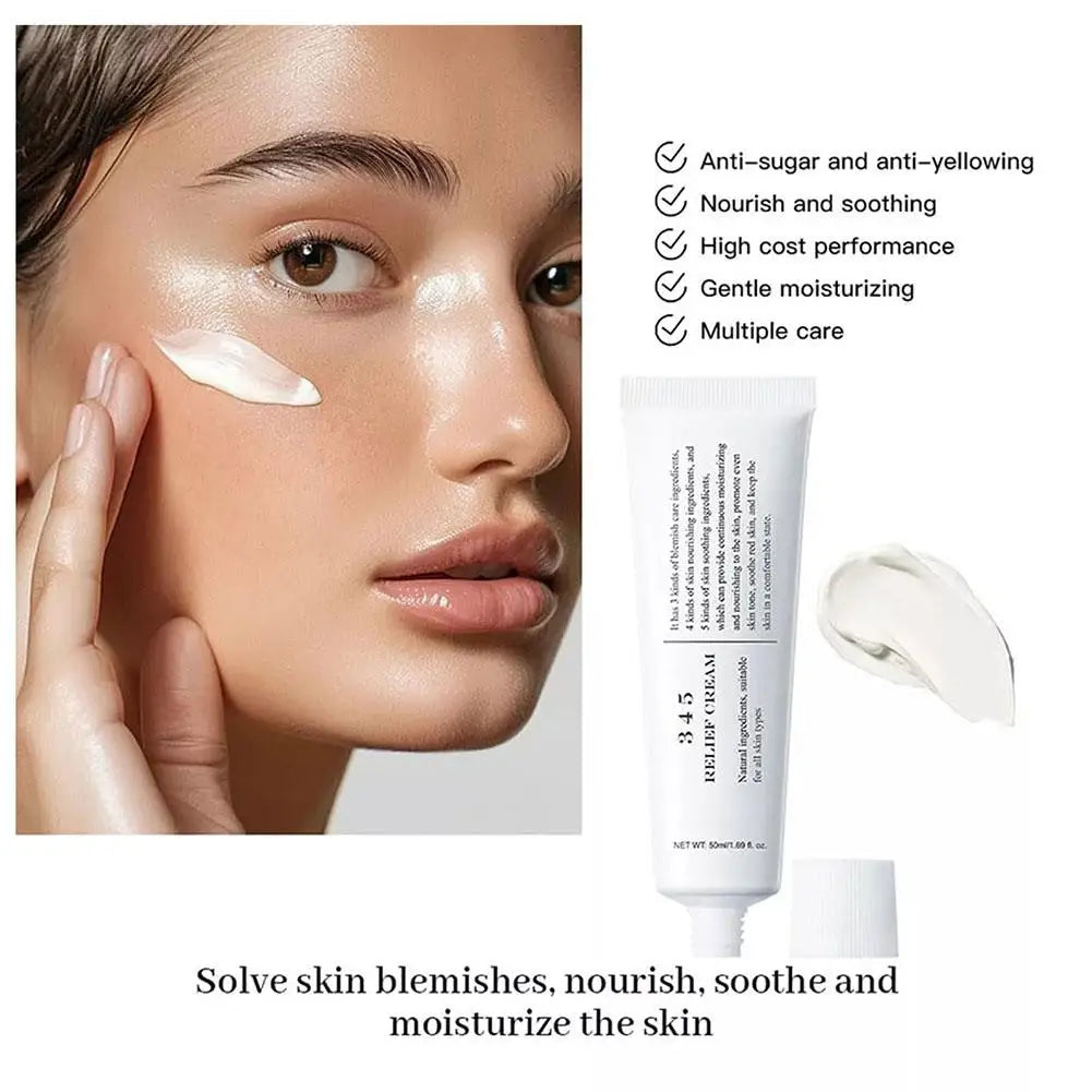 345 Relief Cream – Korean Antioxidant Soothing Cream