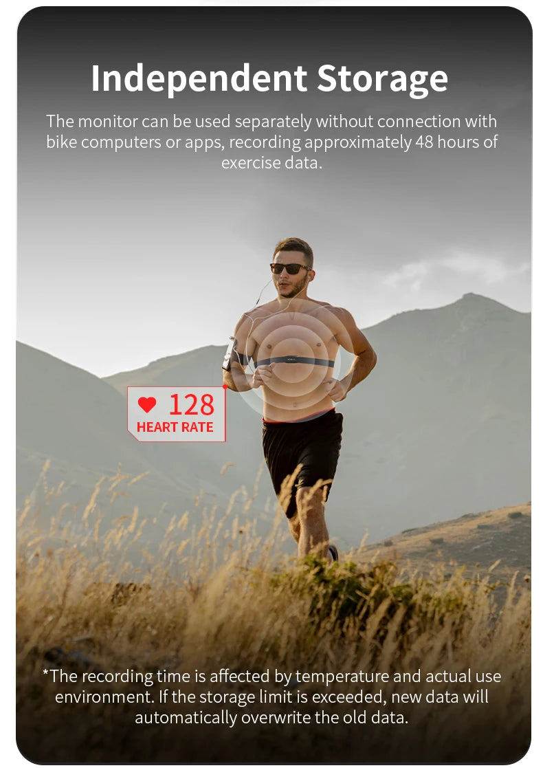 X2 Pro Heart Rate Monitor – Rechargeable Fitness Sensor