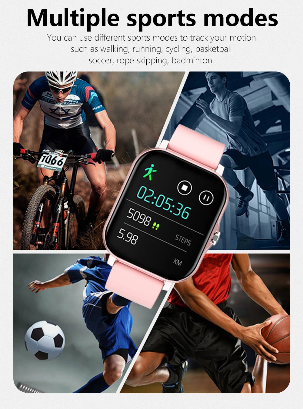 Y13 Smart Watch – Call, Fitness & Heart Rate Tracker