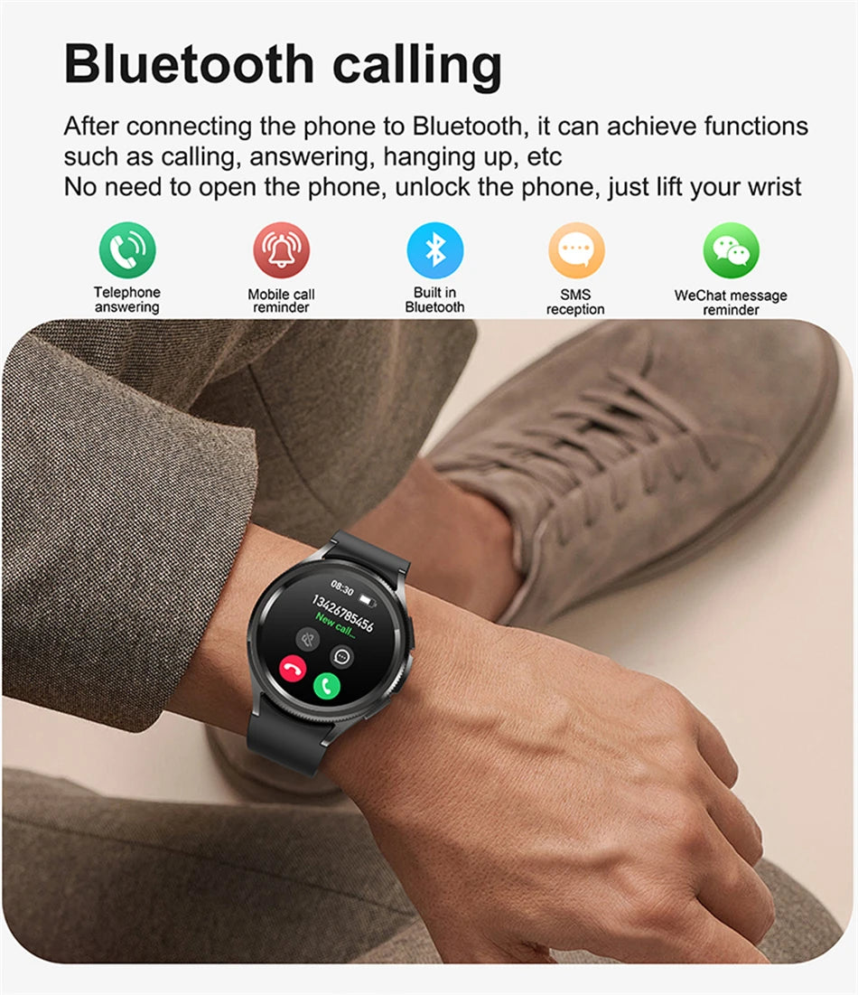 Watch 6 Classic Smartwatch – Bluetooth, GPS & Heart Rate Monitor